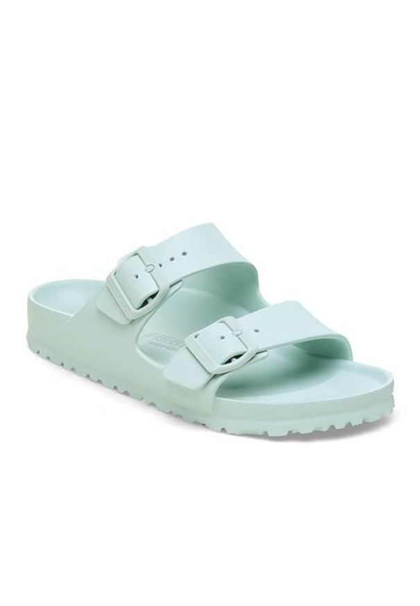 Klapki damskie Birkenstock Arizona Eva. Kolor: niebieski. Materiał: syntetyk, materiał