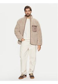Converse Kurtka przejściowa 10026727-A01 Beżowy Relaxed Fit. Kolor: beżowy. Materiał: syntetyk #5