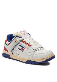 Tommy Jeans Sneakersy Tjm Skater Low EM0EM01214 Biały. Kolor: biały. Materiał: skóra