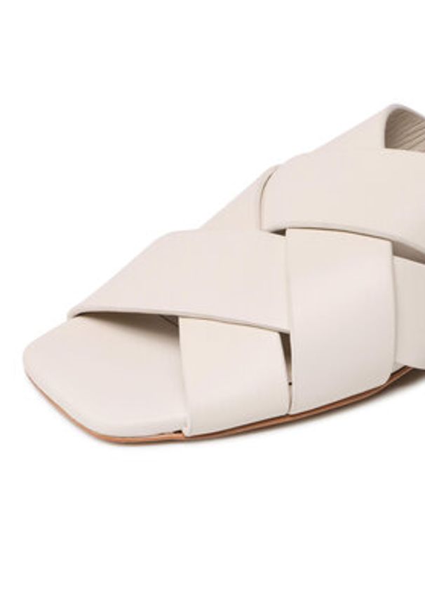 Gino Rossi Klapki 22922 Beżowy. Kolor: beżowy. Materiał: skóra