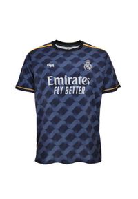 Koszulka piłkarska dla dorosłych Real Madrid Away 23/24. Kolor: szary. Sport: piłka nożna