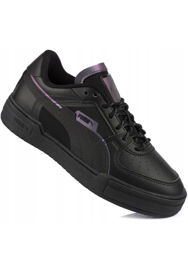 Puma - Damskie buty sportowe czarne PUMA CA PRO TECH LS. Kolor: czarny