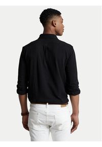 Polo Ralph Lauren Koszula Pique 710654408 Czarny Regular Fit. Typ kołnierza: polo. Kolor: czarny. Materiał: bawełna #5