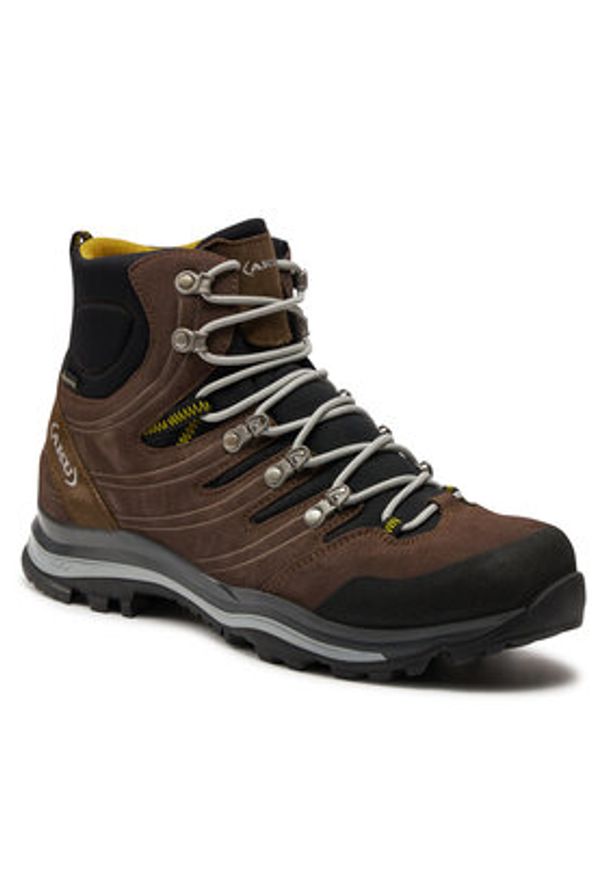 Aku Trekkingi Alterra Gtx GORE-TEX 402 Brązowy. Kolor: brązowy. Materiał: zamsz, skóra. Technologia: Gore-Tex. Sport: turystyka piesza