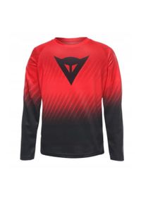 DAINESE - Koszulka rowerowa dziecięca Dainese Scarabeo Jersey LS. Kolor: czerwony. Materiał: jersey. Sport: kolarstwo