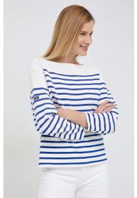 Polo Ralph Lauren longsleeve bawełniany kolor biały. Typ kołnierza: polo. Kolor: biały. Materiał: bawełna. Długość rękawa: długi rękaw #6