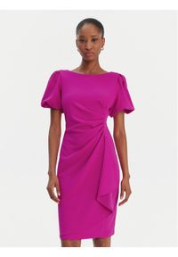 DKNY Sukienka koktajlowa DD6A1020 Różowy Slim Fit. Kolor: różowy. Materiał: syntetyk. Styl: wizytowy #1