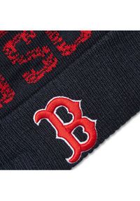 New Era Czapka Boston Red Sox 80536113 Granatowy. Kolor: niebieski. Materiał: materiał #3