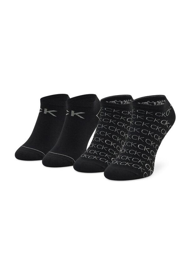 Calvin Klein Stopki 701218779 Czarny. Kolor: czarny. Materiał: materiał
