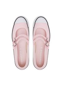 Converse Baleriny Chuck Taylor All Star Dainty Mary Jane A11856C Różowy. Kolor: różowy. Materiał: materiał #6