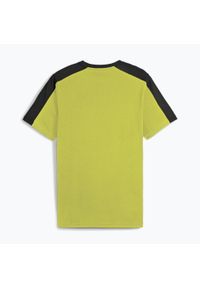 Puma - Koszulka męska PUMA ESS+ Block Tee. Kolor: czarny