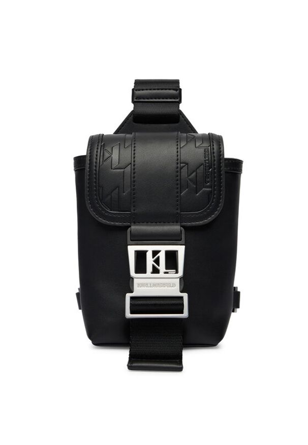 Karl Lagerfeld - KARL LAGERFELD Saszetka B1M30220 Czarny. Kolor: czarny. Materiał: skóra