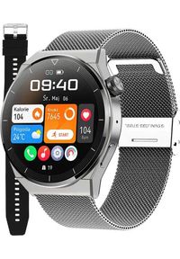 Smartwatch Enter SAT.111.1411.534-SET Srebrny. Rodzaj zegarka: smartwatch. Kolor: srebrny #1