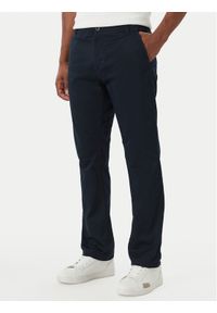 G-Star RAW - G-Star Raw Chinosy Mosa D25547 5126 Granatowy Straight Fit. Kolor: niebieski. Materiał: bawełna #1