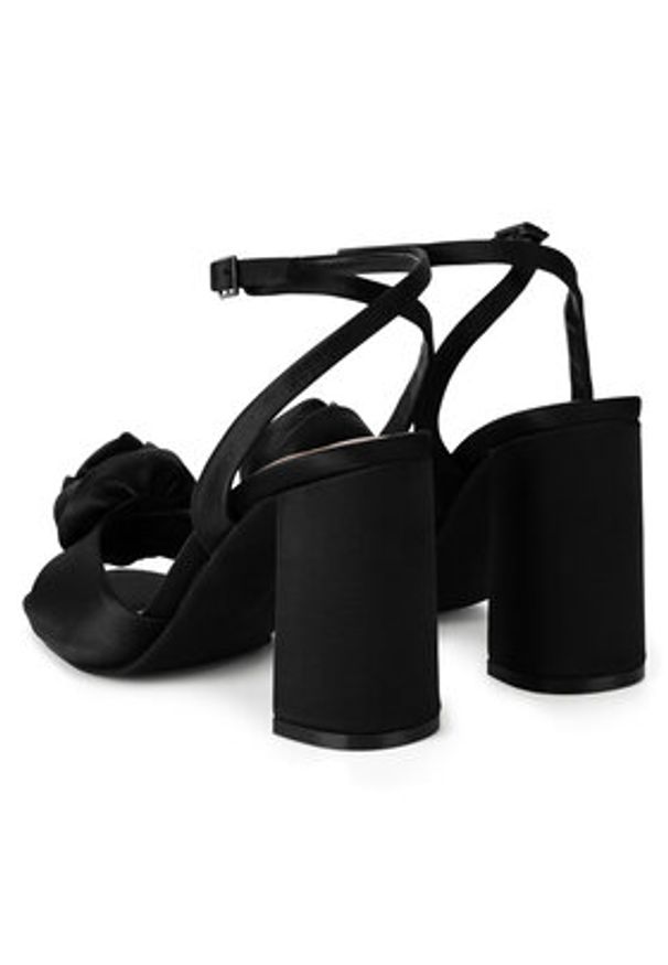 Jenny - JENNY Sandały CWBFS24-15 Czarny. Kolor: czarny. Materiał: materiał