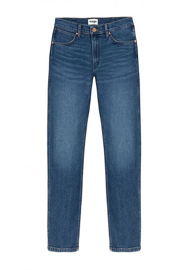 Wrangler - WRANGLER MĘSKIE SPODNIE JEANSOWE WRANGLER GREENSBORO BLUE ARCADE W15QYL31Q 112145844