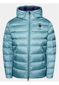 Blauer Kurtka puchowa 23WBLUC03075 Błękitny Regular Fit. Kolor: niebieski. Materiał: syntetyk