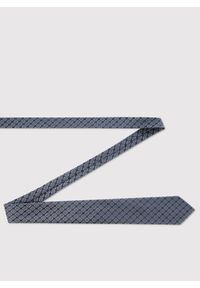 Pako Lorente - PAKO LORENTE – Granatowy krawat w kwiaty. Kolor: niebieski. Materiał: poliester. Wzór: kwiaty #3