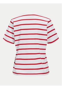 JJXX T-Shirt Annie 12257577 Biały Regular Fit. Kolor: biały. Materiał: bawełna #7