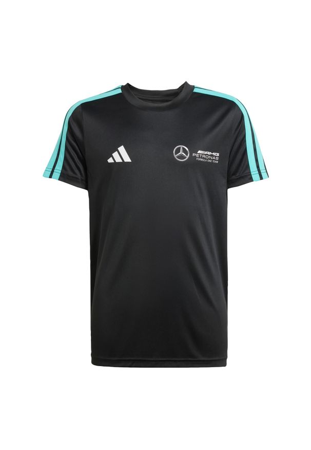 Adidas - Koszulka Mercedes - Amg Petronas Formula One Team Dna. Kolor: biały, wielokolorowy, czarny. Materiał: materiał