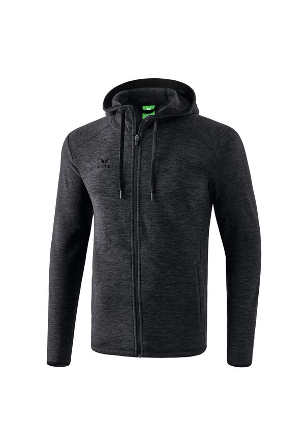 ERIMA - Kurtka polarowa Erima. Kolor: czarny. Materiał: polar. Sport: piłka ręczna