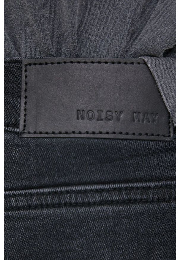 Noisy may - Noisy May jeansy damskie medium waist. Kolor: szary