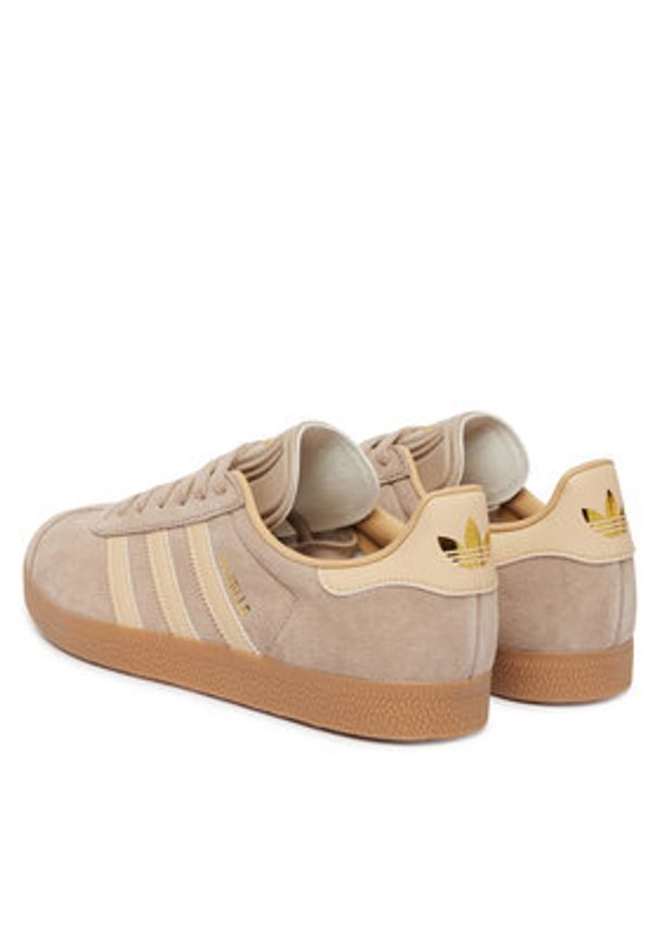 Adidas - adidas Sneakersy Gazelle KK2638 Brązowy. Kolor: brązowy. Materiał: skóra, zamsz. Model: Adidas Gazelle