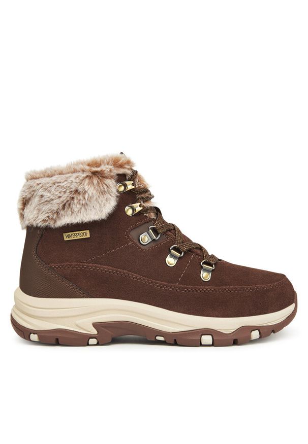 skechers - Trekkingi Skechers. Kolor: brązowy