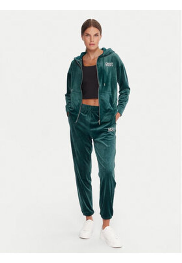 DKNY Sport Bluza DP5J9634 Zielony Regular Fit. Kolor: zielony. Materiał: syntetyk. Styl: sportowy