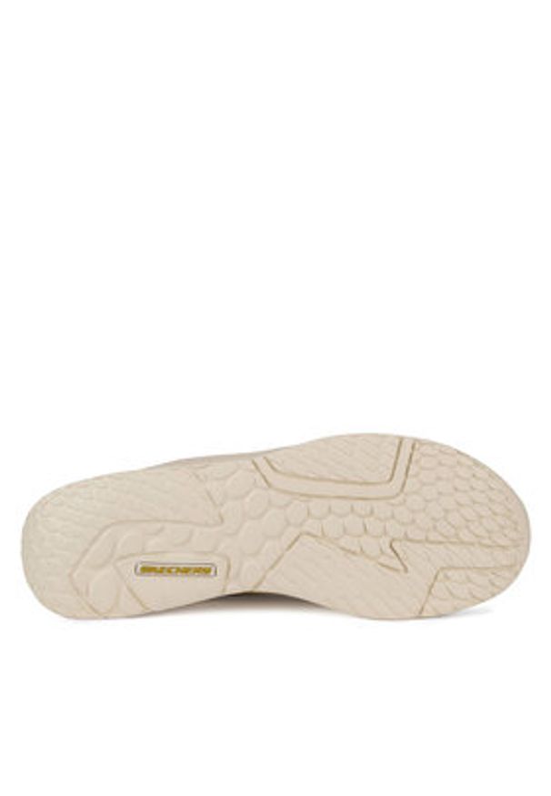 skechers - Skechers Sneakersy UNO LIGHT 8750063 NAT Beżowy. Kolor: beżowy. Materiał: syntetyk, materiał