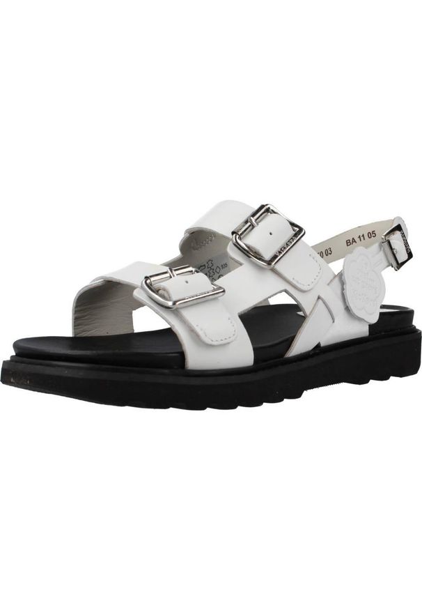 Kickers - Sandały KICKERS 860710 50 Biały. Kolor: biały. Materiał: skóra. Sezon: lato