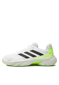 Adidas - adidas Buty CourtJam Control 3 Tennis IF0459 Biały. Kolor: biały #5