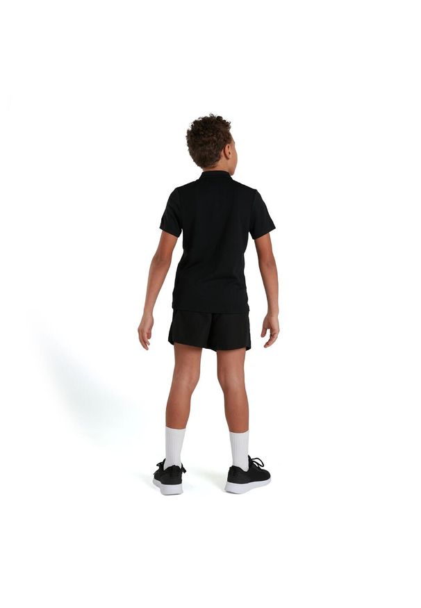 Koszulka T-Shirt dla dzieci Speedo Club Dry Polo. Typ kołnierza: polo. Kolor: czarny