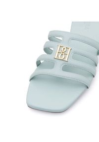 Badura Klapki JEAN-113775 Zielony. Kolor: zielony. Materiał: skóra #8