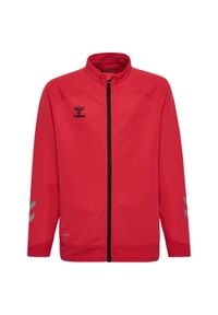 Kurtka dziecięca zapinana na zamek Hummel hmlLEAD poly. Kolor: wielokolorowy, czerwony, różowy. Sport: fitness, piłka ręczna #1