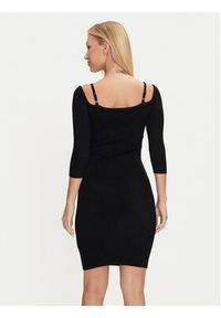 Marciano Guess Sukienka koktajlowa 4YGK58 5613Z Czarny Slim Fit. Kolor: czarny. Materiał: wiskoza. Styl: wizytowy #2