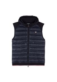 SERGE BLANCO - Kurtka puchowa bez rękawów Serge Blanco. Kolor: niebieski. Materiał: puch. Długość rękawa: bez rękawów #1