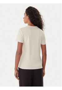Calvin Klein T-Shirt LV044C216G Écru Regular Fit. Materiał: bawełna #4