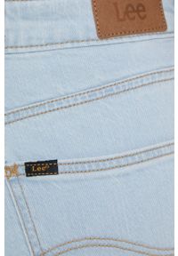 Lee jeansy CAROL LIGHT LENNOX damskie high waist. Stan: podwyższony. Kolor: niebieski