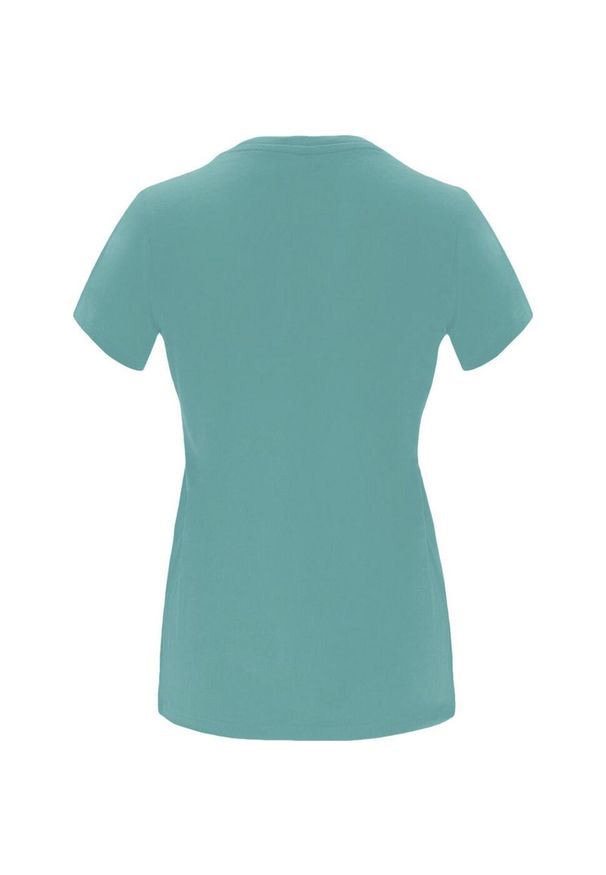 ROLY - Damska Koszulka Z Krótkim Rękawem Capri. Kolor: niebieski. Długość rękawa: krótki rękaw. Długość: krótkie. Sport: turystyka piesza