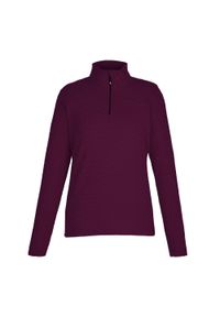 DARE 2B - Bluza Damska Glamourize III Quilted Quarter Zip Midlayer. Kolor: fioletowy. Materiał: polar. Sport: turystyka piesza #1