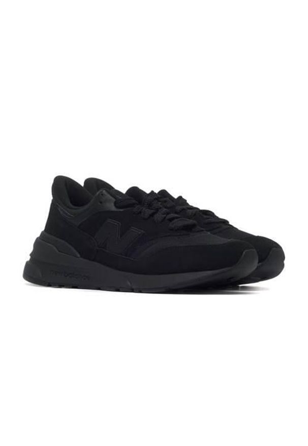 Buty do chodzenia męskie New Balance U997RFB. Zapięcie: sznurówki. Kolor: czarny. Materiał: skóra. Szerokość cholewki: normalna. Sport: turystyka piesza
