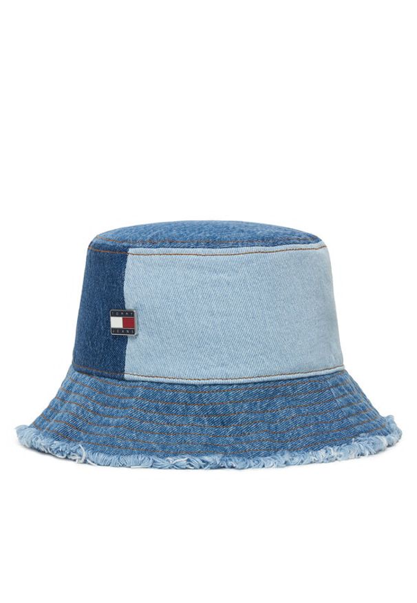 Tommy Jeans Kapelusz AW0AW18363 Niebieski. Kolor: niebieski. Materiał: bawełna