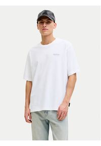 Jack & Jones T-Shirt Earchive 12297647 Czarny Regular Fit. Kolor: czarny. Materiał: bawełna #6