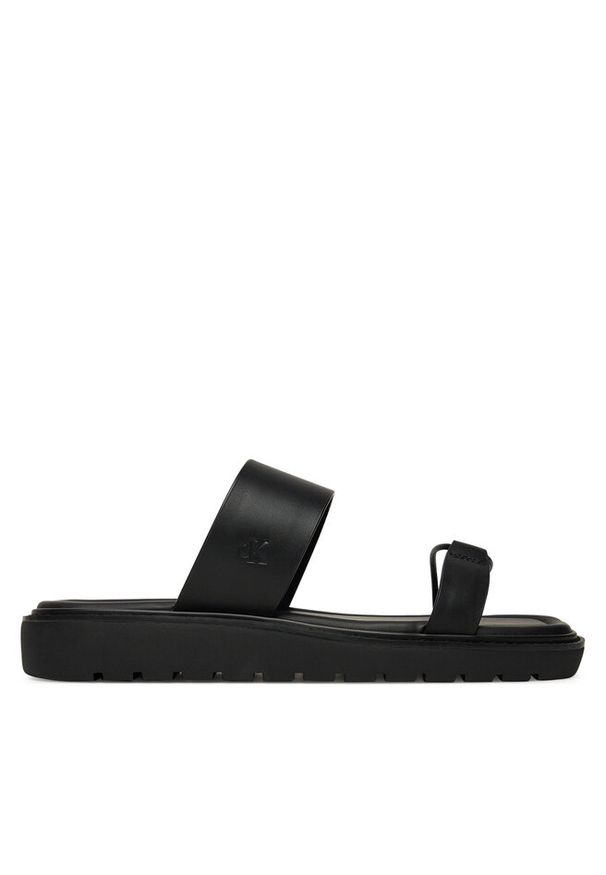 Klapki Calvin Klein Jeans. Kolor: czarny