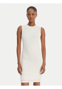 Guess Sukienka dzianinowa V6GK04 Z0648 Biały Regular Fit. Kolor: biały. Materiał: syntetyk #1
