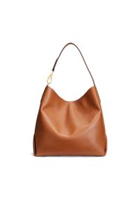 Lauren Ralph Lauren - Torebka LAUREN RALPH LAUREN. Kolor: brązowy