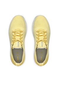 Geox Sneakersy D Spherica D15NUA 06K22 C2004 Żółty. Kolor: żółty. Materiał: materiał