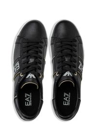 Sneakersy męskie czarne EA7 Emporio Armani X8X102 XK258 M700. Kolor: czarny. Sezon: lato