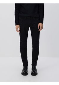 Reserved - Jeansy slim fit - czarny. Kolor: czarny #1